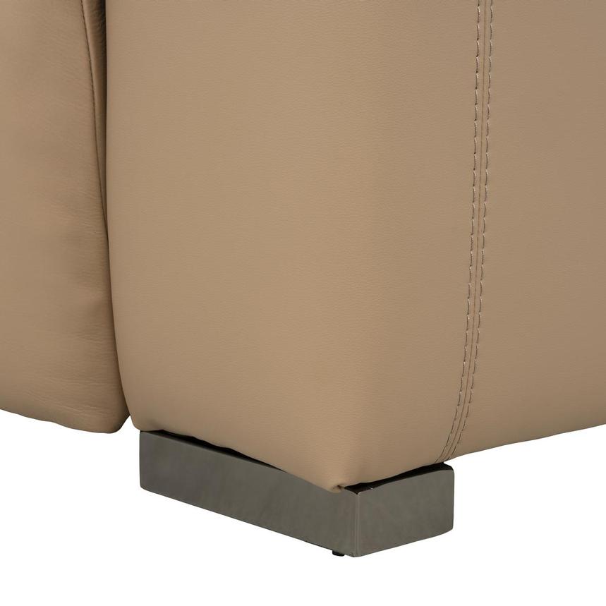 Cordova Dark Cream Leather Power Reclining Sectional with 7PCS/3PWR  alternate image, 13 of 13 images.