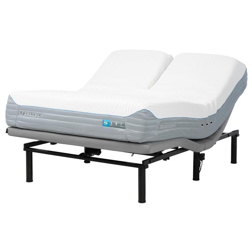 H6 Split Queen Mattress w/Flex SH Powered Base by Bedgear  alternate image, 3 of 10 images.