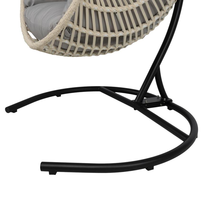 Globe Gray Hanging Chair  alternate image, 6 of 8 images.