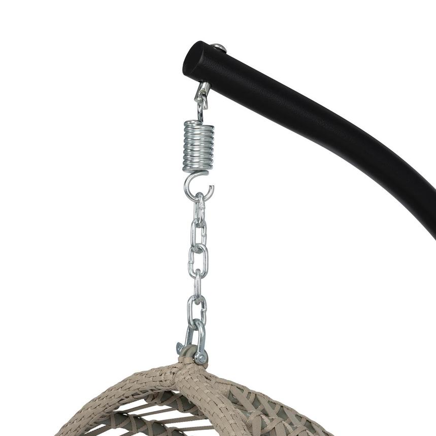 Globe Gray Hanging Chair  alternate image, 5 of 8 images.