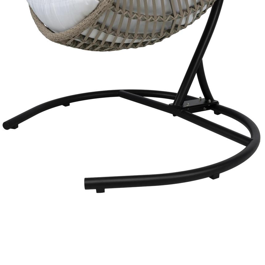 Globe White Hanging Chair  alternate image, 6 of 8 images.