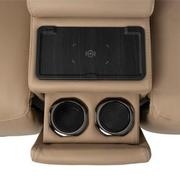 Cordova Dark Cream Home Theater Leather Seating with 5PCS/3PWR  alternate image, 7 of 12 images.