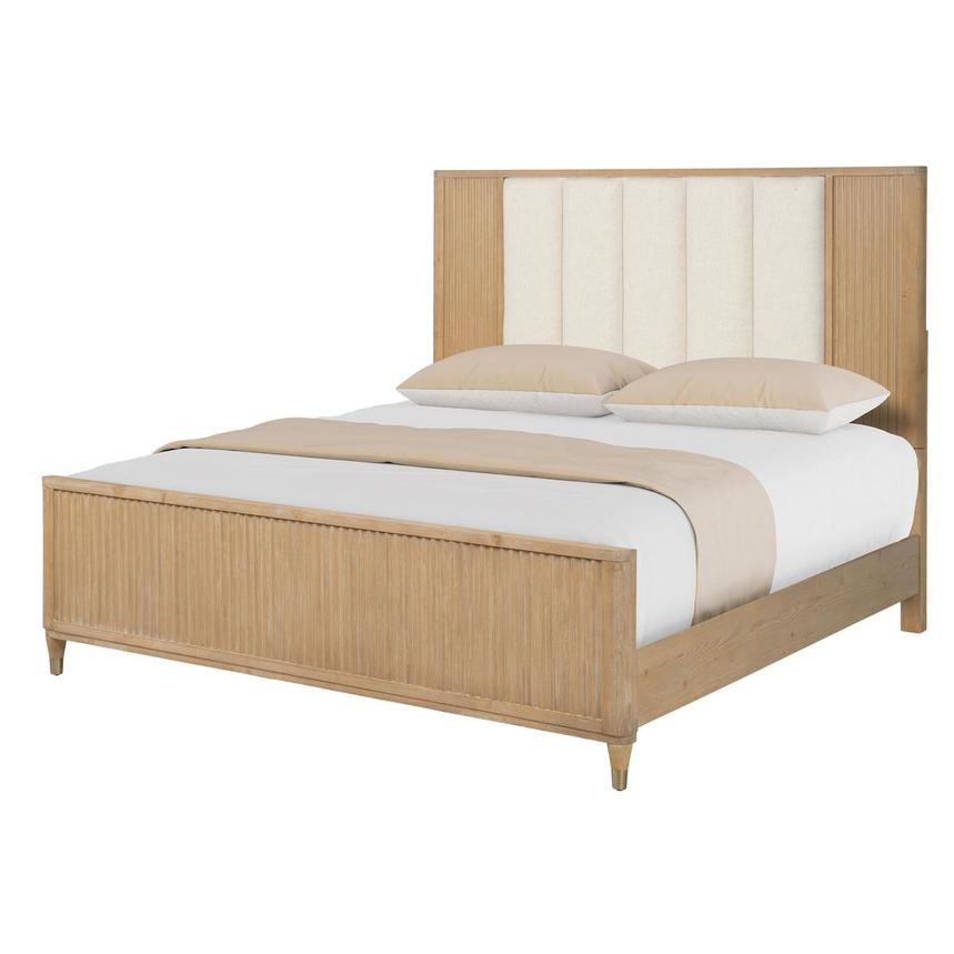 Sundance King Upholstered Panel Bed main image, 1 of 6 images.