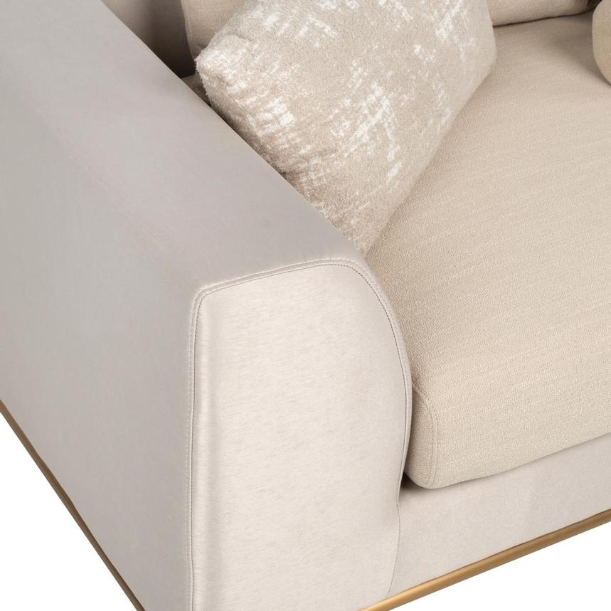 Hanna Beige Left Sofa  alternate image, 7 of 11 images.