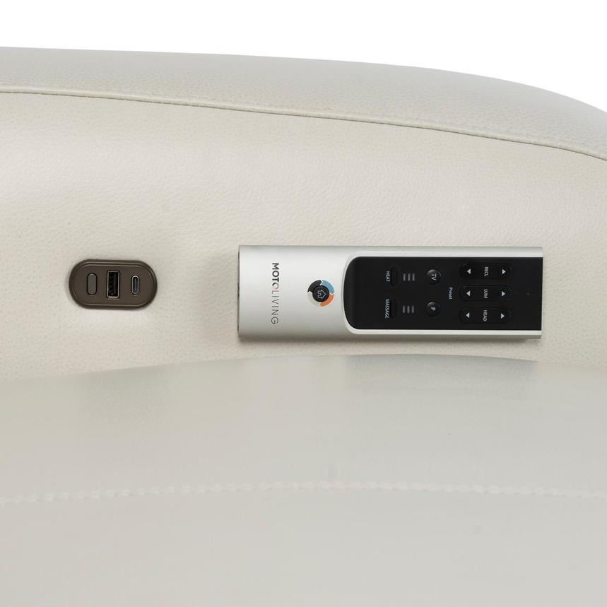 Rumba Leather Power Reclining Sectional with 7PCS/3PWR  alternate image, 15 of 17 images.