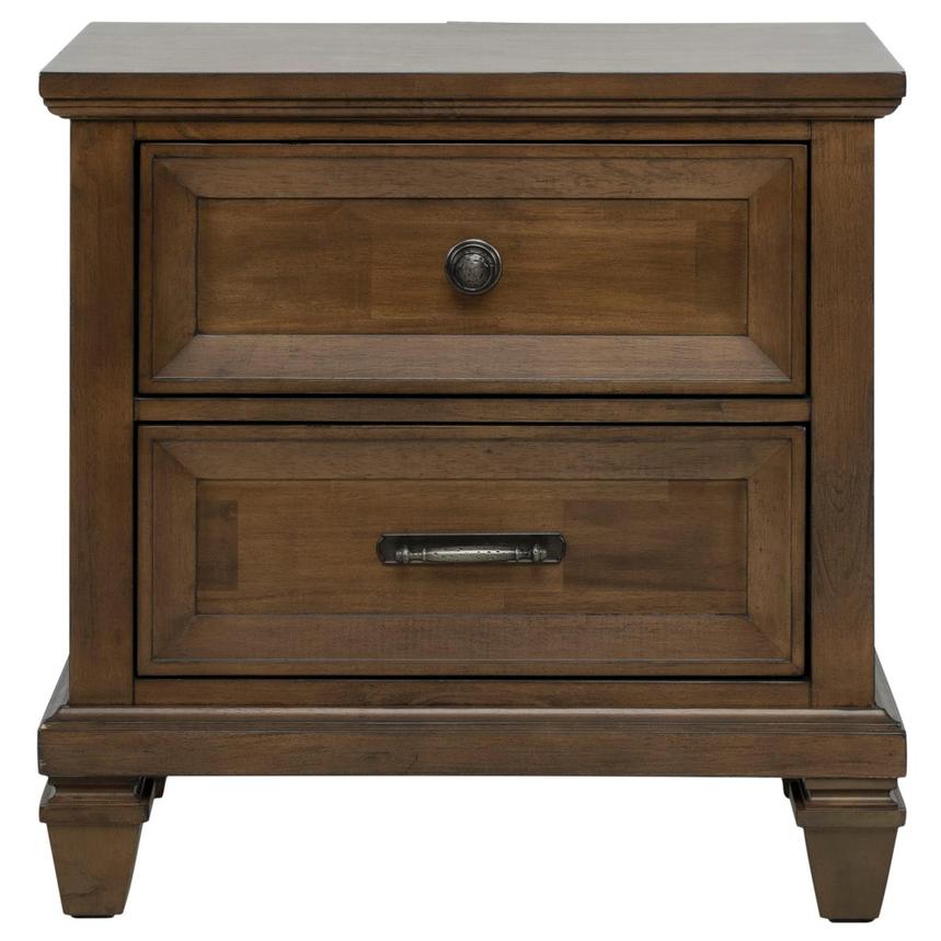 Marisol Brown 4-Piece King Bedroom Set  alternate image, 3 of 5 images.