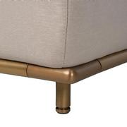 Hanna Beige Sectional Sofa w/Right Chaise  alternate image, 10 of 12 images.