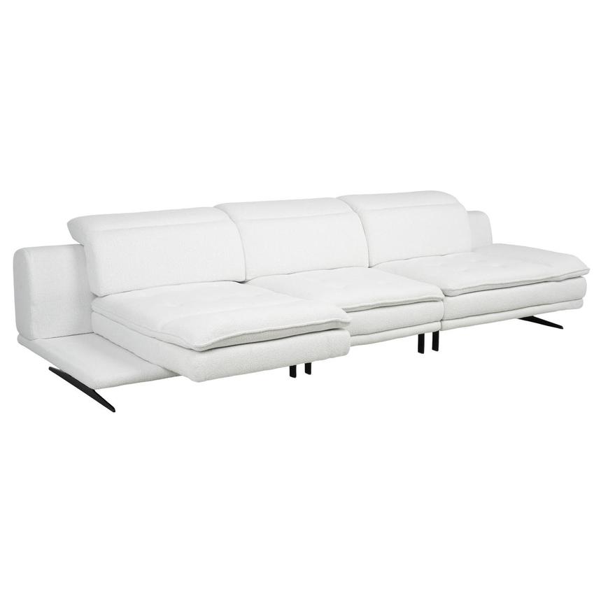 Belana White Swivel Sofa  alternate image, 5 of 13 images.