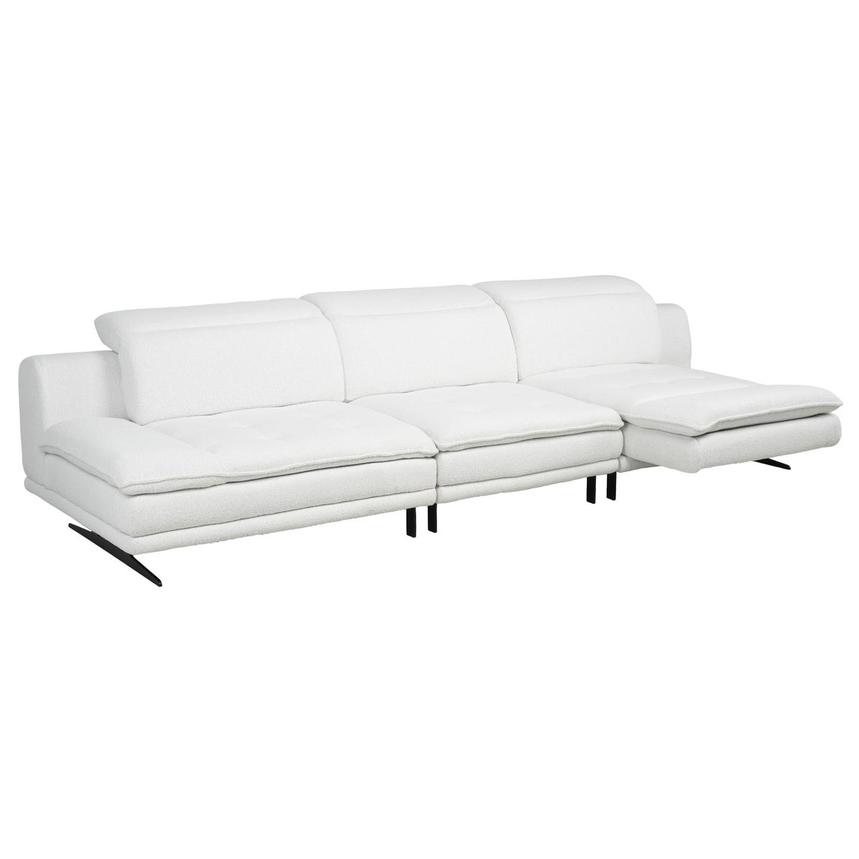 Belana White Swivel Sofa alternate image, 4 of 13 images.