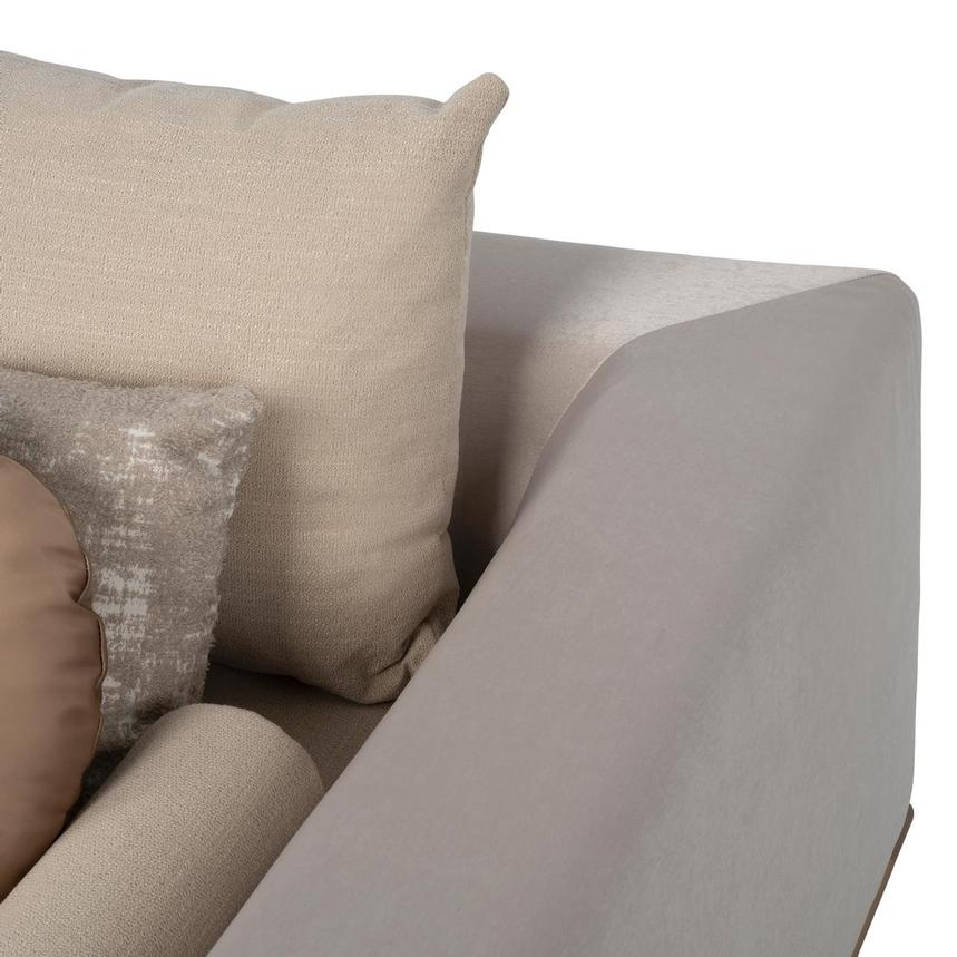 Hanna Beige Corner Sofa w/Right Chaise  alternate image, 5 of 11 images.