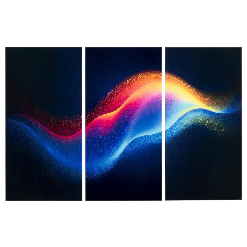 Aurora Flow Acrylic Wall Art main image, 1 of 3 images.