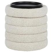 Milo White Ottoman w/Storage & Tray  alternate image, 2 of 7 images.
