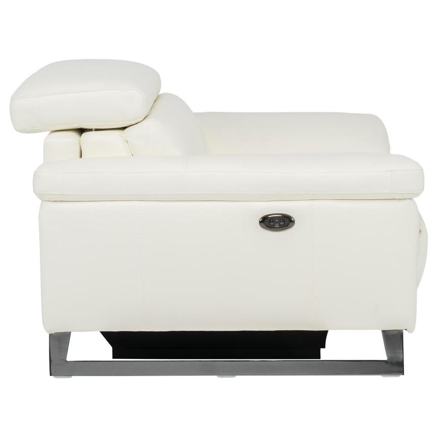 Gabriel White Power Recliner  alternate image, 6 of 11 images.