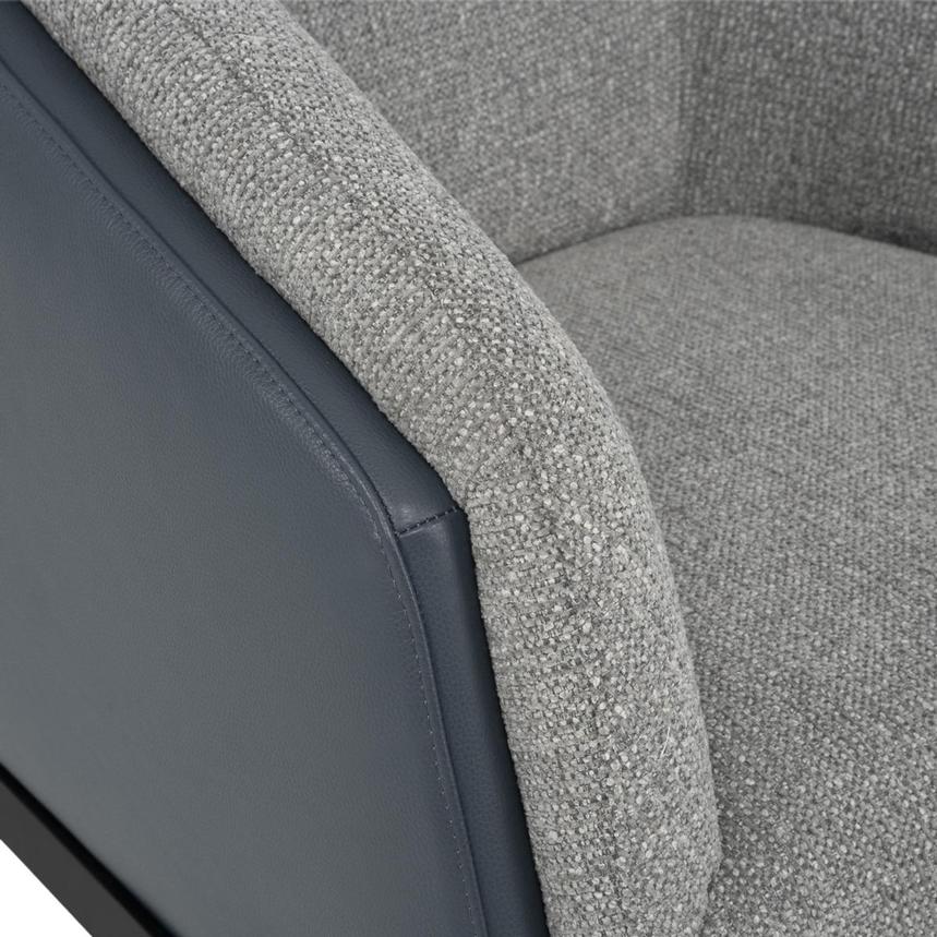 Sabrina II Blue Accent Chair  alternate image, 8 of 9 images.