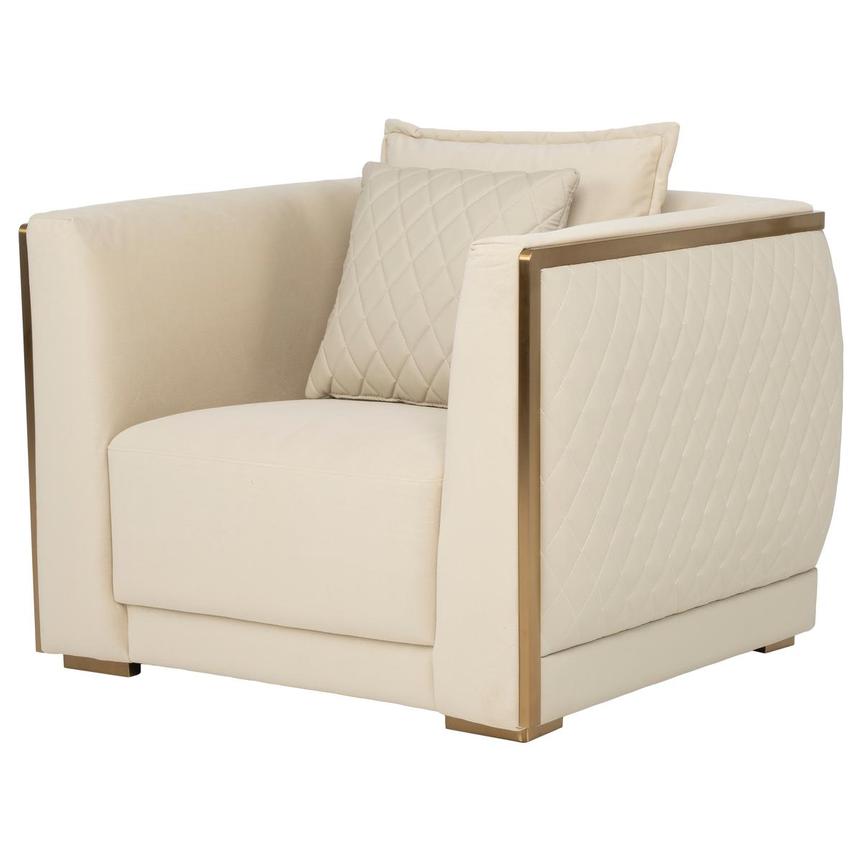 Madelyn Cream Accent Chair main image, 1 of 9 images.