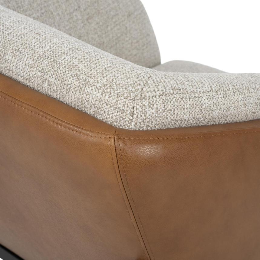Sabrina II Tan Accent Chair  alternate image, 8 of 9 images.