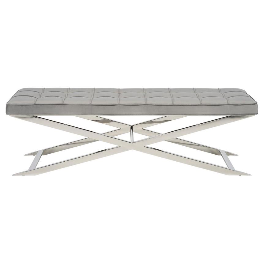 Arlington Light Gray Bench  main image, 1 of 5 images.