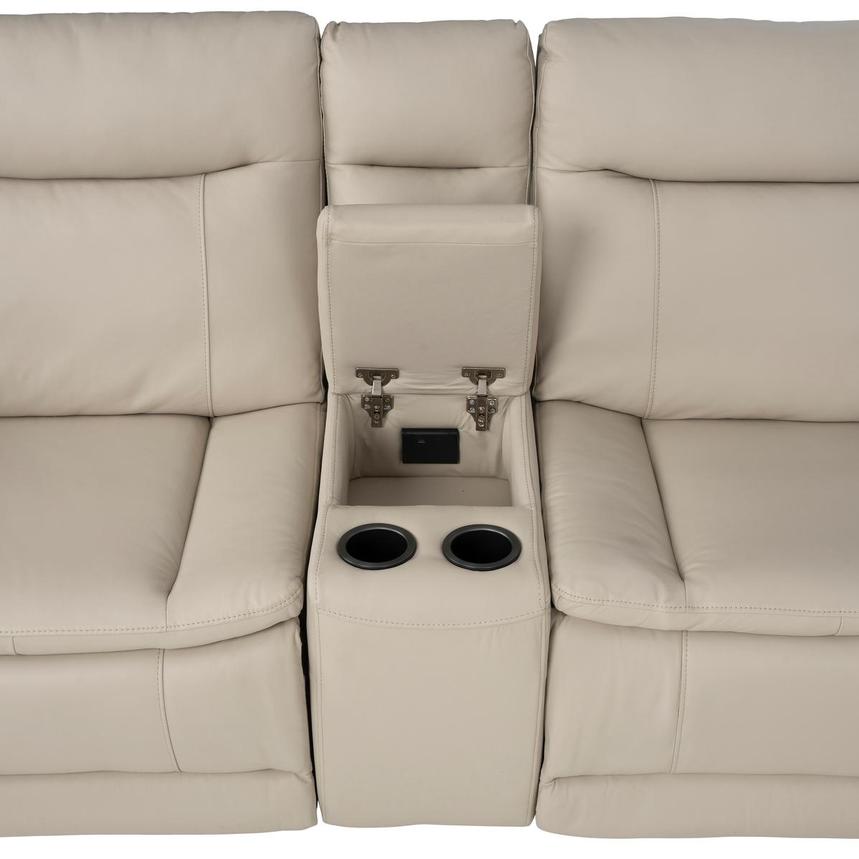 Benjamin Home Theater Leather Seating with 5PCS/3PWR  alternate image, 8 of 13 images.