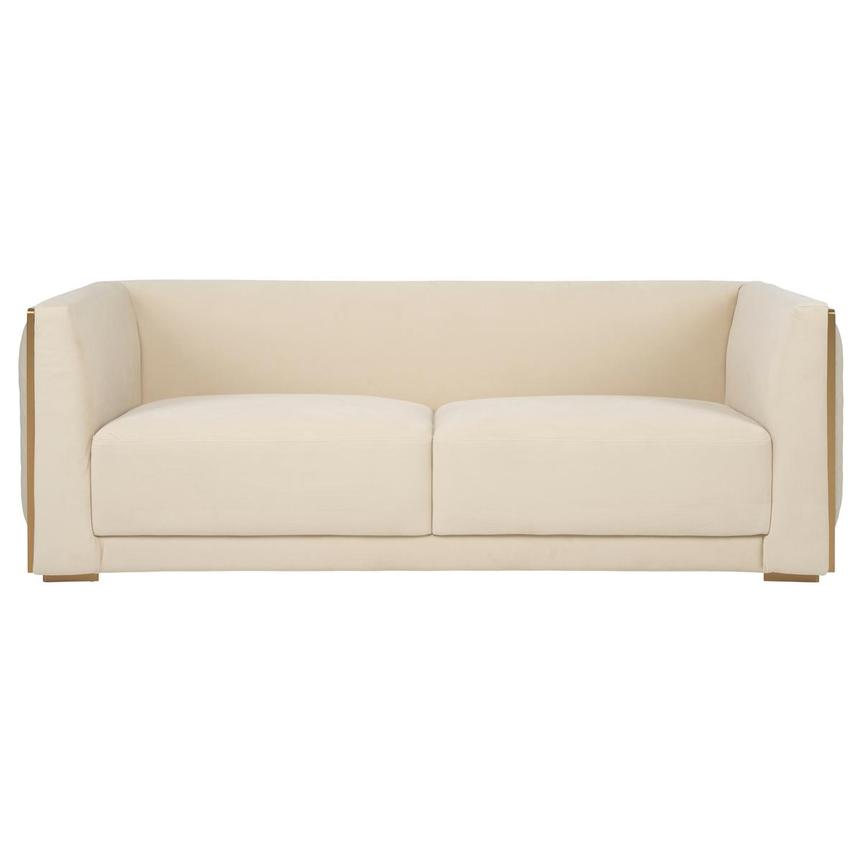 Madelyn Cream Sofa  alternate image, 2 of 9 images.