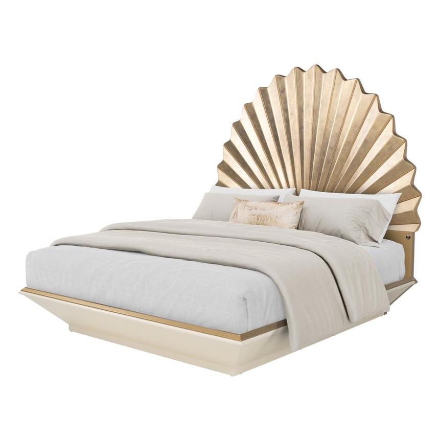 Fantosini King Panel Bed  main image, 1 of 7 images.