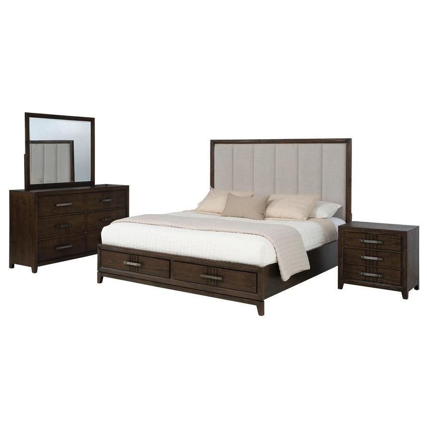 Landie 4-Piece King Bedroom Set  main image, 1 of 5 images.