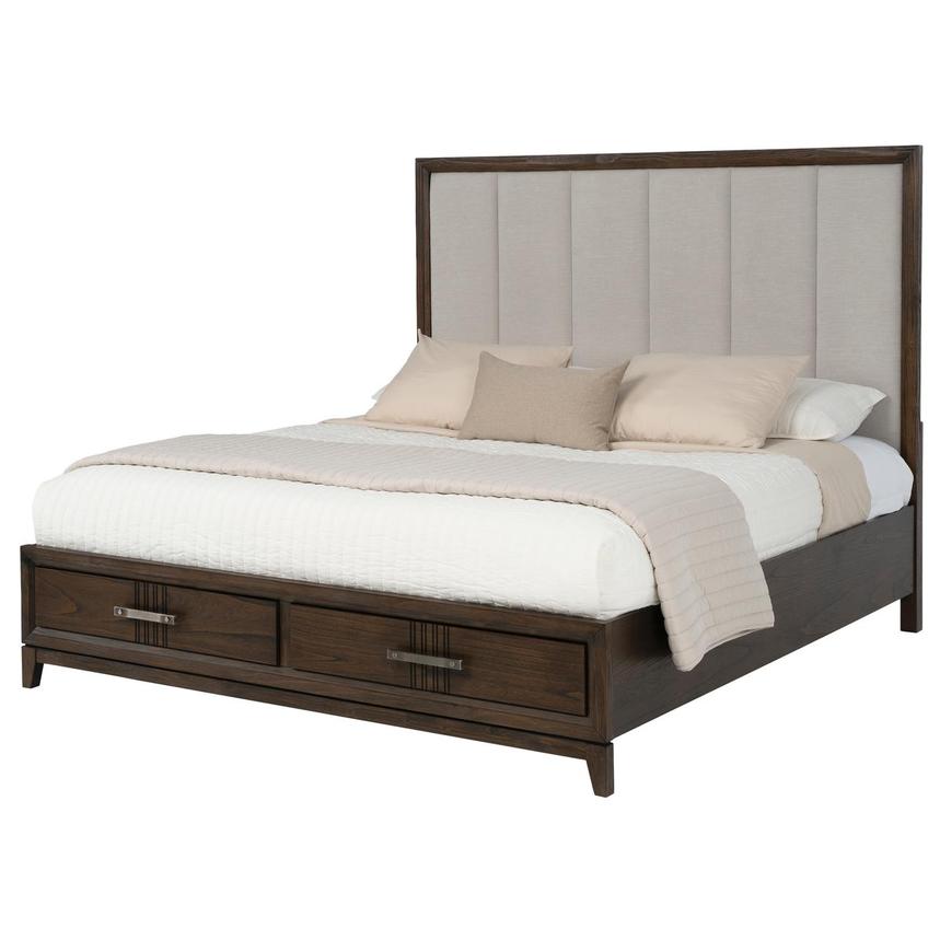 Landie King Storage Bed main image, 1 of 12 images.