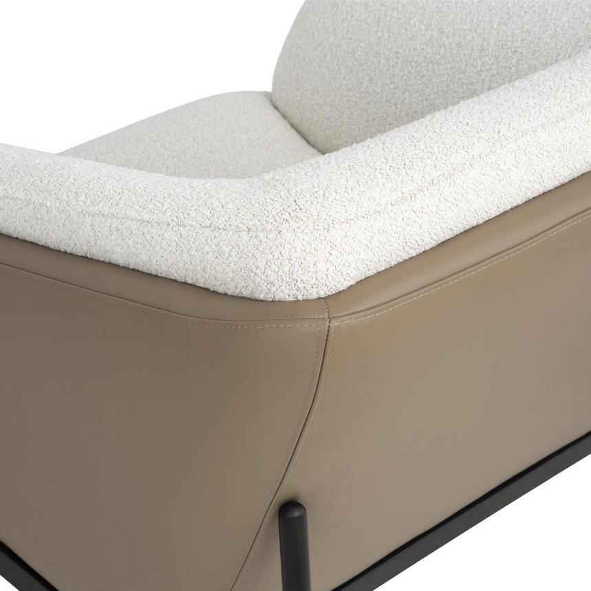 Sabrina II Grey Accent Chair  alternate image, 8 of 9 images.