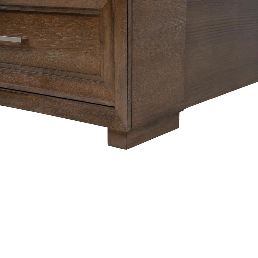 Vigo Brown King Storage Panel Bed  alternate image, 8 of 8 images.