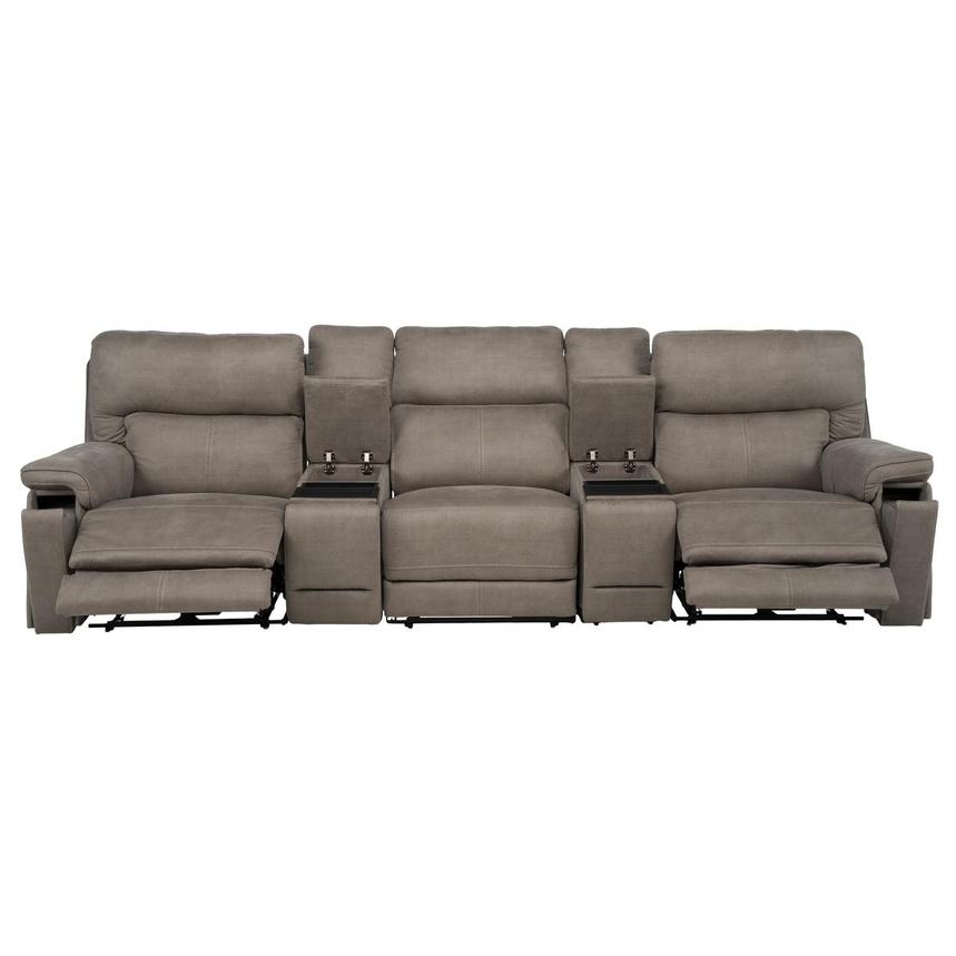 Dais Home Theater Seating with 5PCS/2PWR  alternate image, 2 of 13 images.