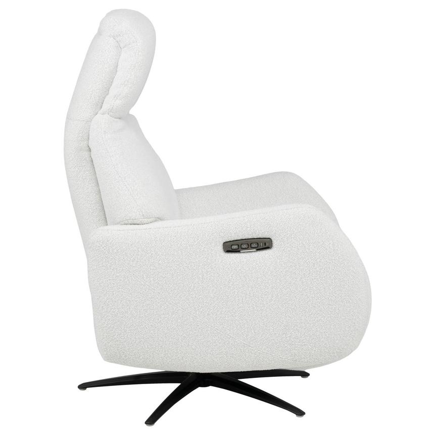 Ezio White Power Recliner  alternate image, 5 of 15 images.