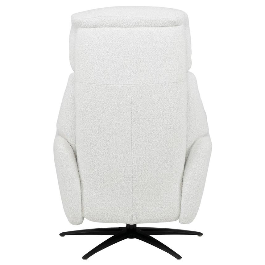 Ezio White Power Swivel Recliner w/Massage alternate image, 3 of 15 images.