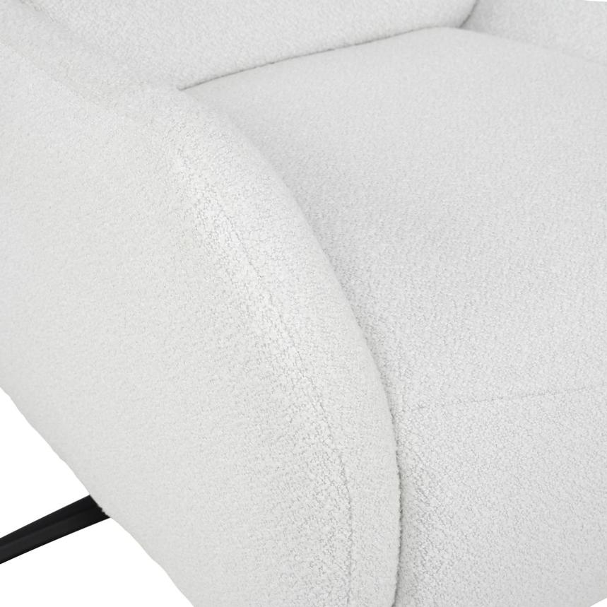 Ezio White Power Swivel Recliner w/Massage alternate image, 13 of 15 images.