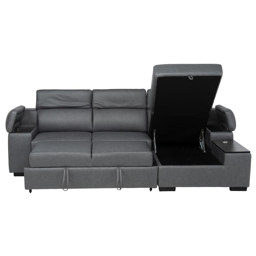 Slayden Gray Sleeper Sectional alternate image, 3 of 18 images.