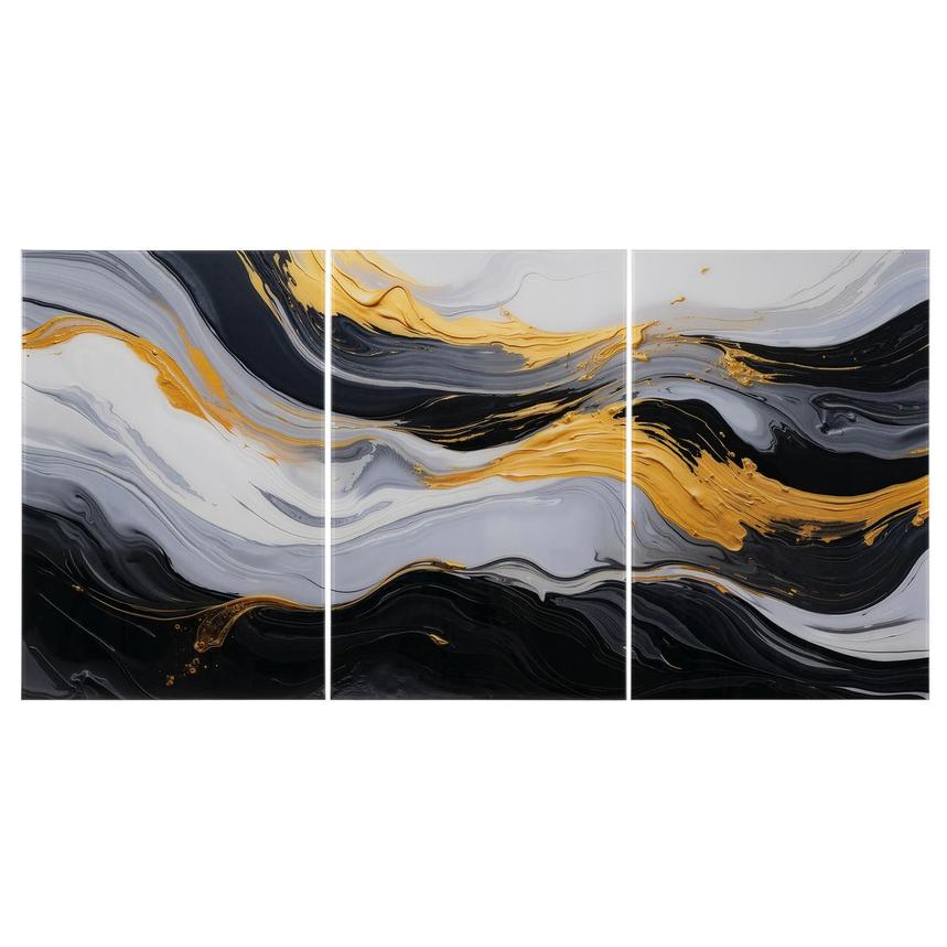 Smoke and Gold Wall Art main image, 1 of 4 images.