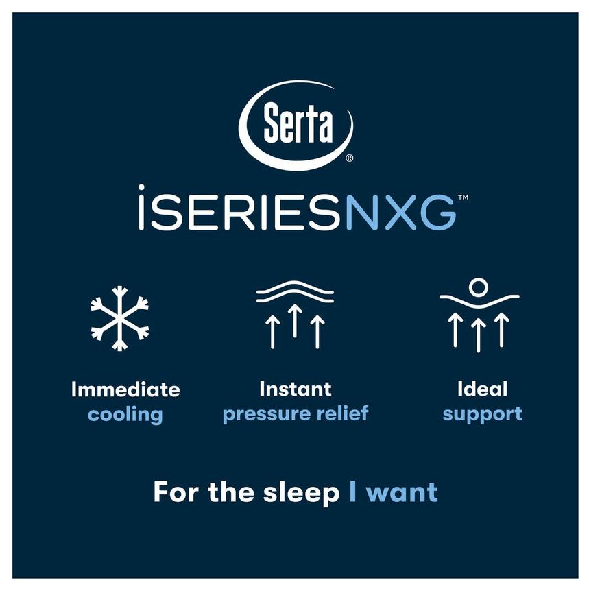 NXG 1500 Hybrid Firm Twin XL Mattress by Serta iSeries NXG alternate image, 8 of 9 images.