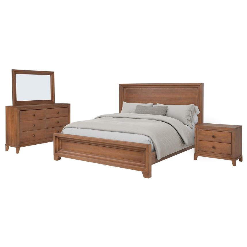 Woodland 4-Piece Queen Bedroom Set main image, 1 of 5 images.