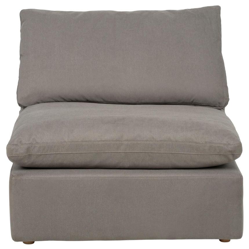 Nube II Gray Armless Chair  main image, 1 of 4 images.
