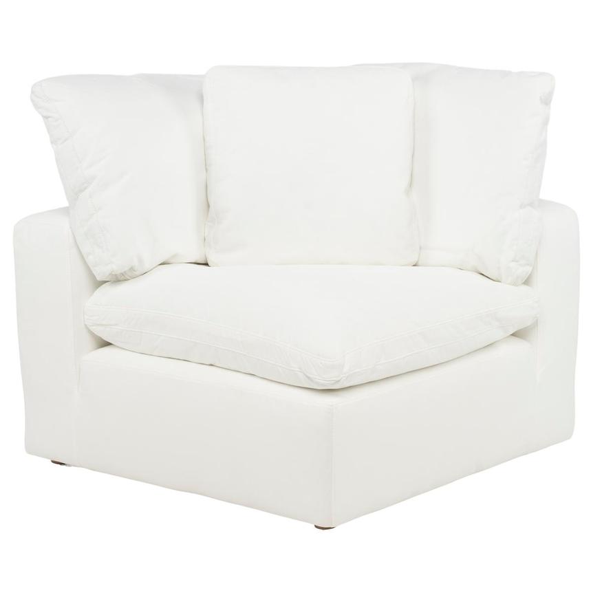 Nube II White Corner Unit  main image, 1 of 3 images.