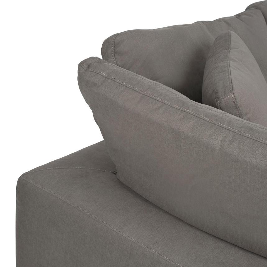 Nube II Gray Corner Sofa with 5PCS/2 Armless Chairs  alternate image, 5 of 8 images.