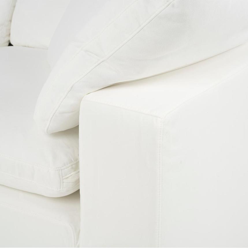 Nube II White Corner Sofa with 5PCS/3 Armless Chairs  alternate image, 5 of 8 images.