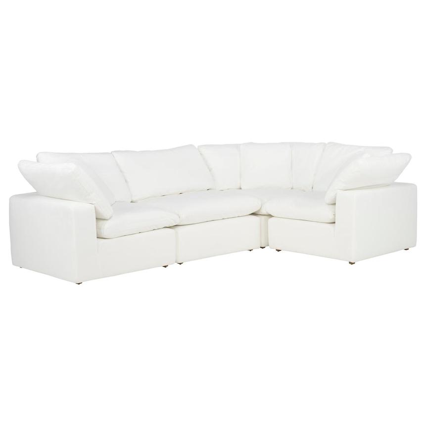 Nube II White Corner Sofa 4PC