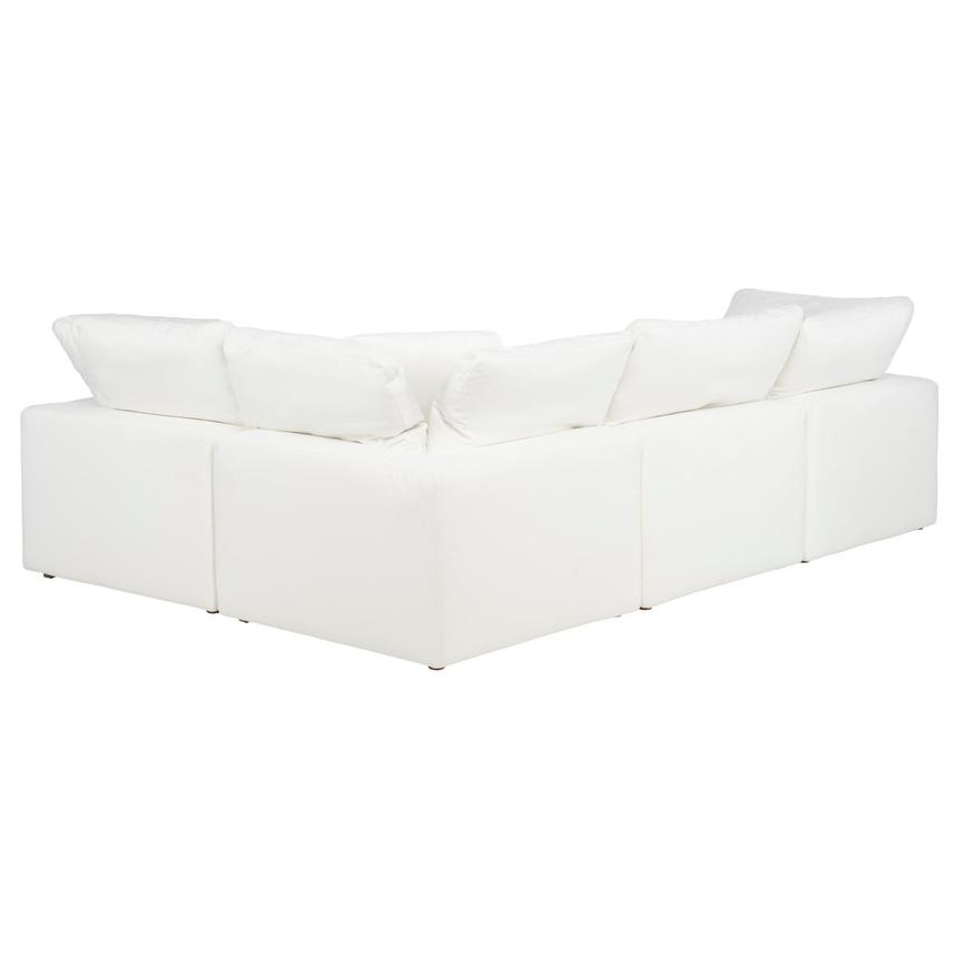 Nube II White Corner Sofa 4PC  alternate image, 3 of 6 images.