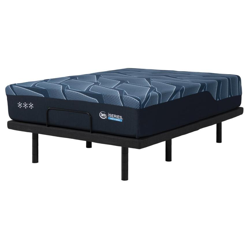 NXG 3500 Hybrid Firm Queen Mattress w/Baselogic Platinum Powered Base by Serta