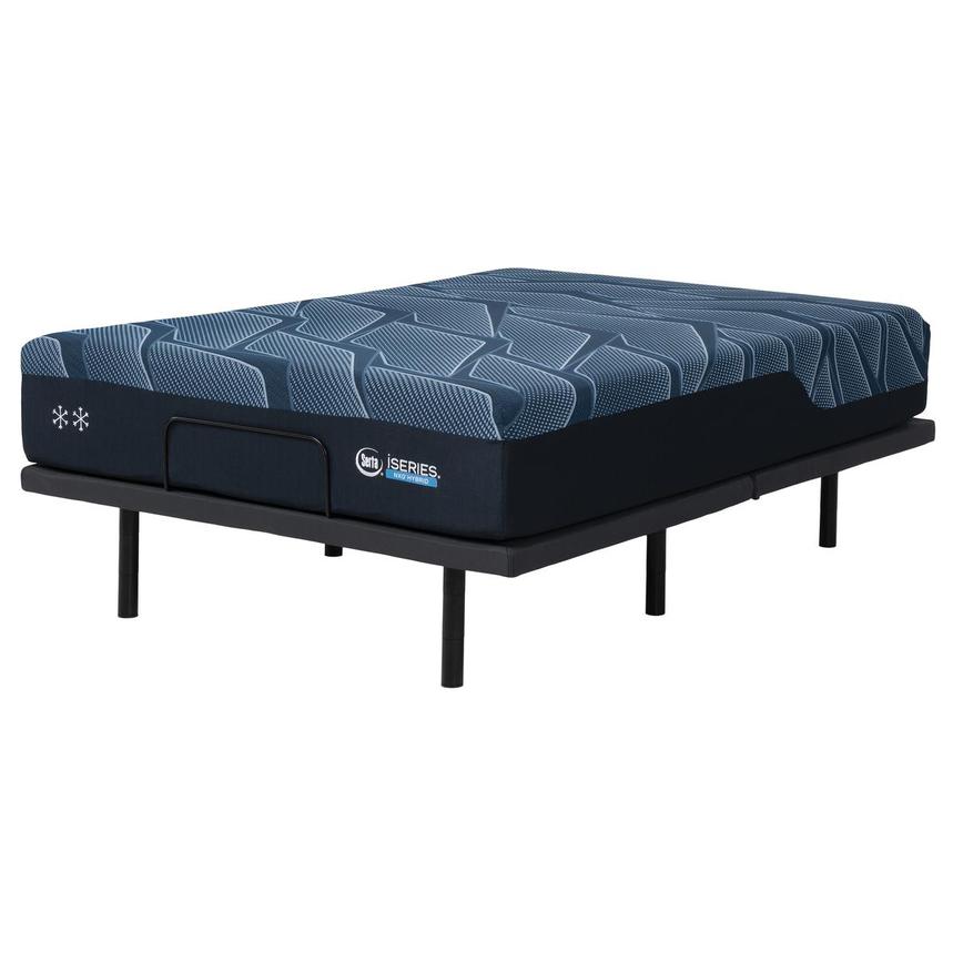 NXG 2500 Hybrid Medium Queen Mattress w/Baselogic Gold Powered Base by Serta