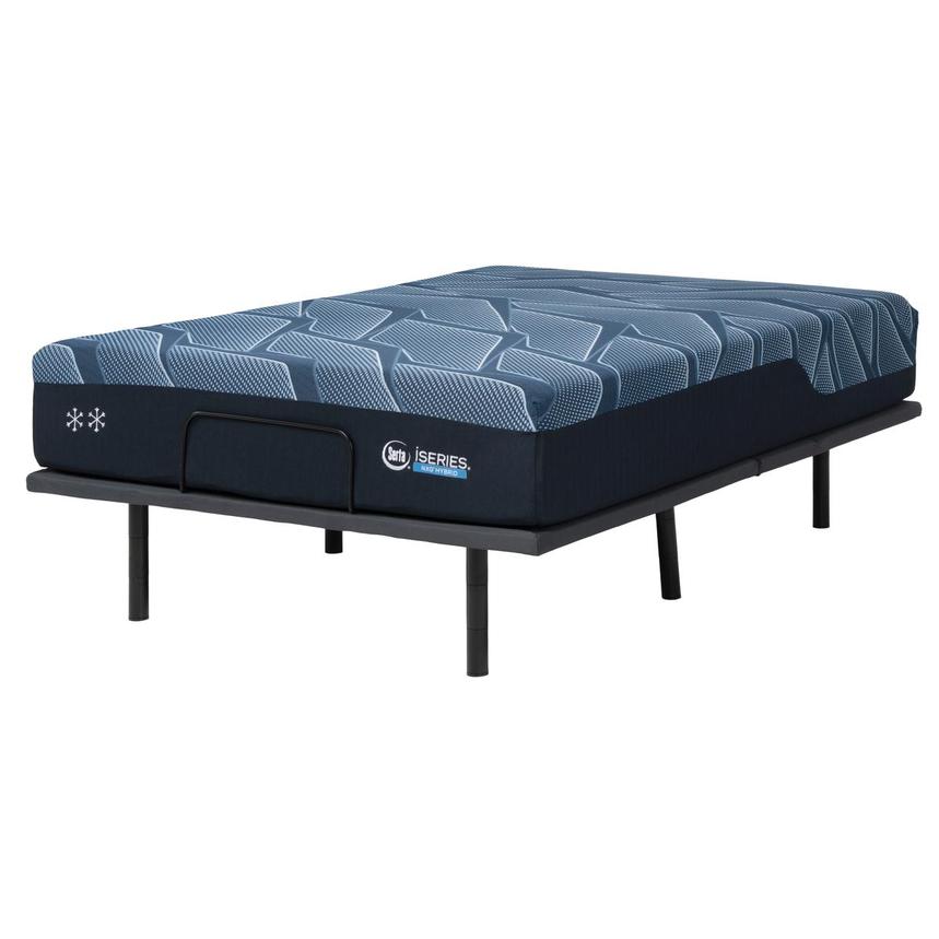 NXG 2500 Hybrid Medium Queen Mattress w/Baselogic Silver Powered Base by Serta and Beautyrest