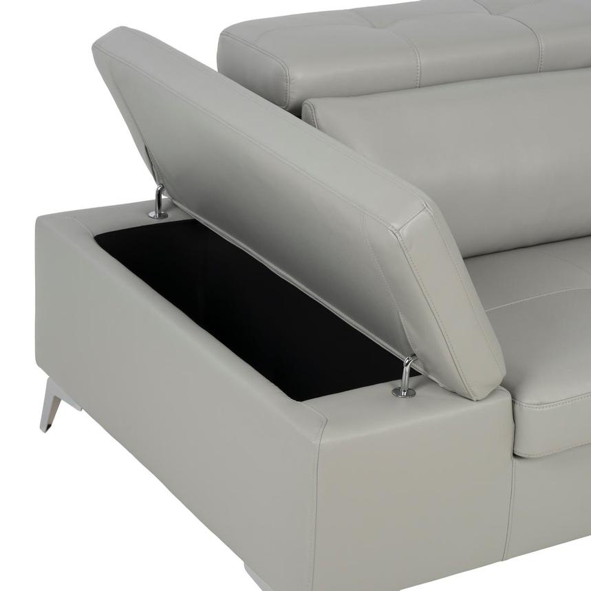 Sylar Gray Sectional Sofa  alternate image, 8 of 12 images.