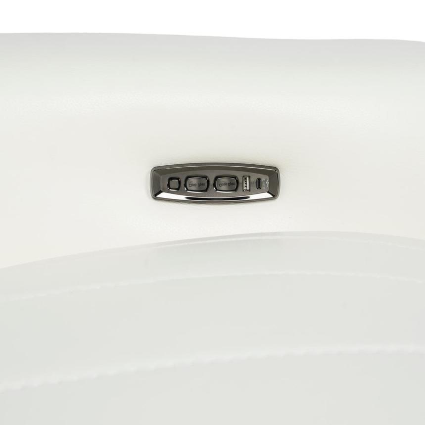 Montreal White Corner Sofa w/Left Chaise  alternate image, 10 of 10 images.