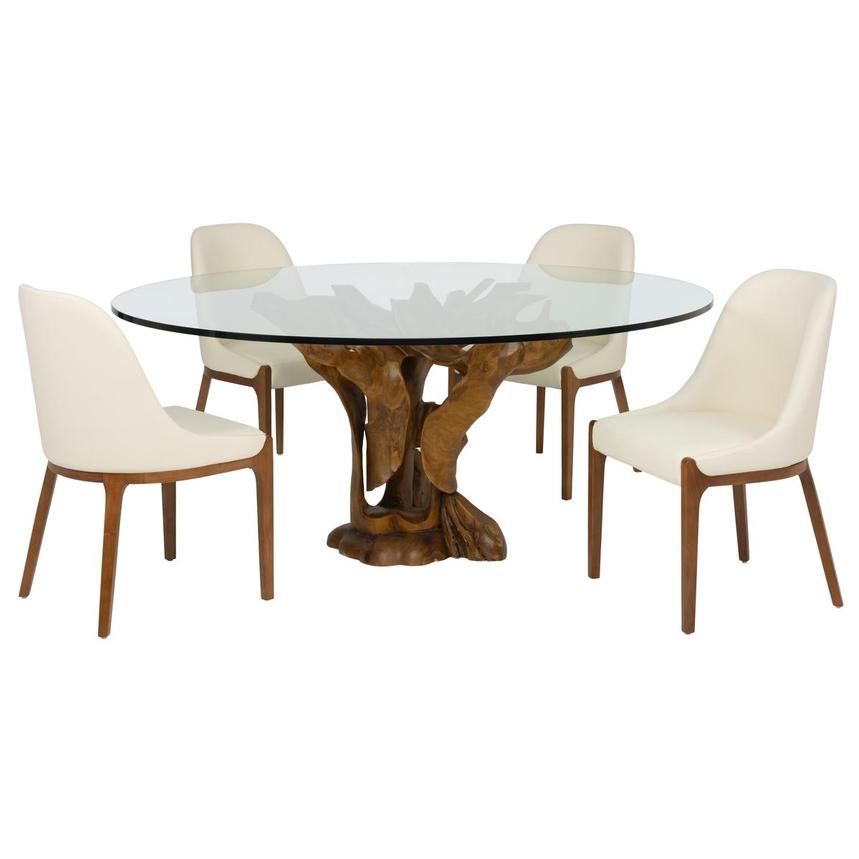 Sumatra 72" 5-Piece Dining Set  main image, 1 of 3 images.