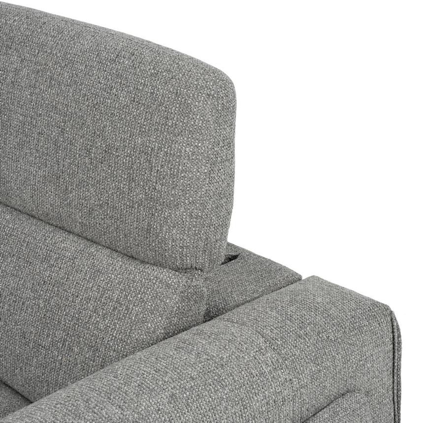 Luke Dark Gray Power Reclining Sectional with 6PCS/3PWR alternate image, 6 of 12 images.