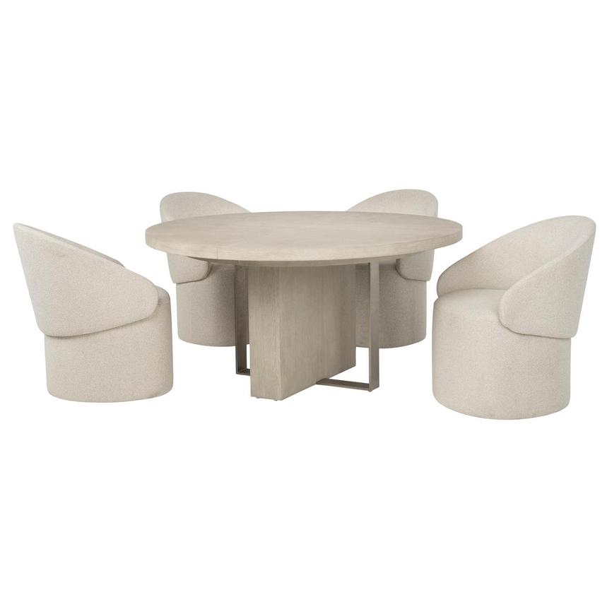 Tempo 5-Piece Round Dining Set main image, 1 of 5 images.